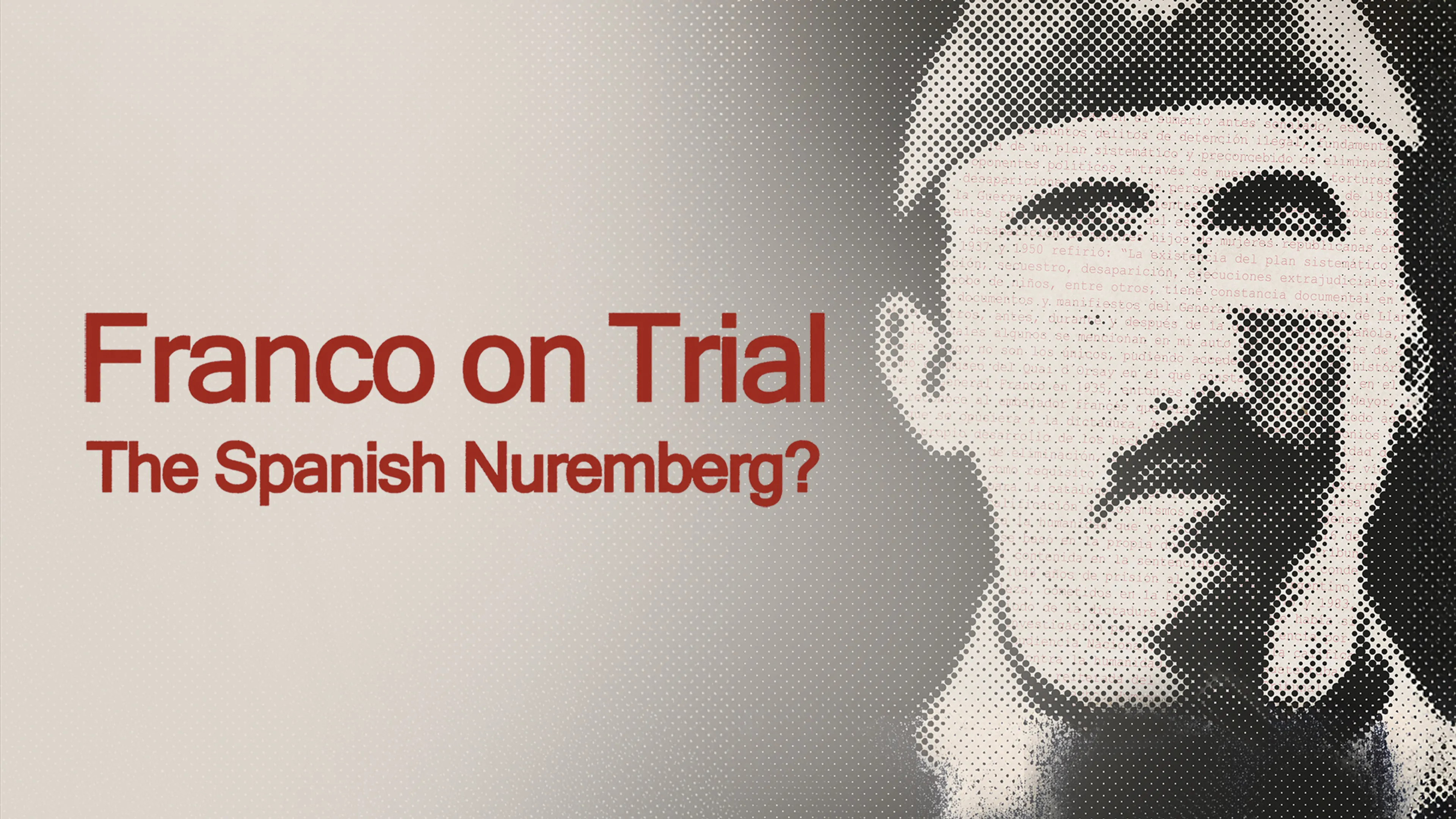 Franco on Trial: The Spanish Nuremberg? poster